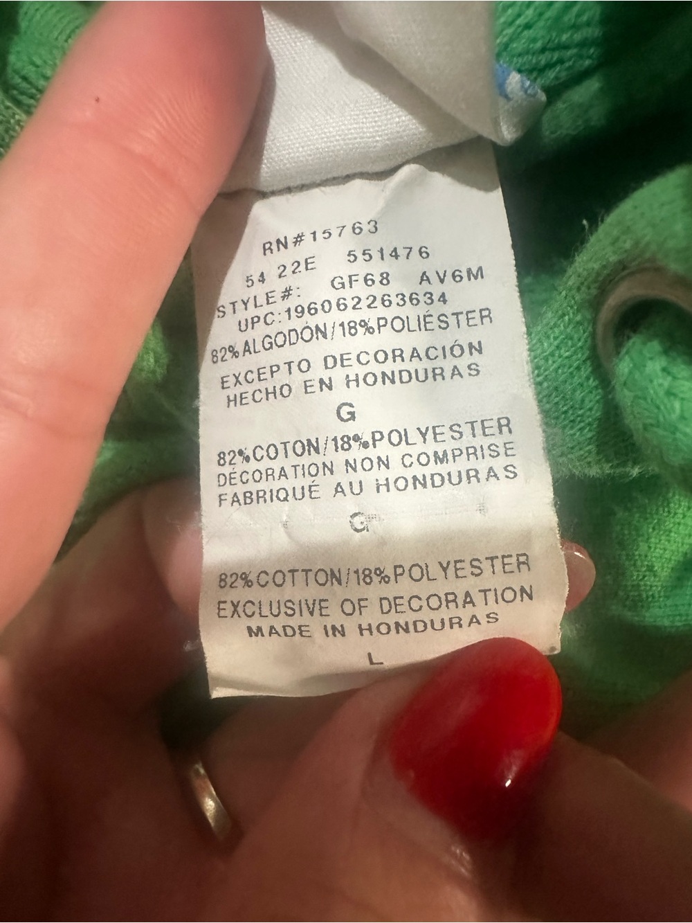Vintage Champion Reverse Weave Green Hoodie Large‎ - Picture 3 of 8